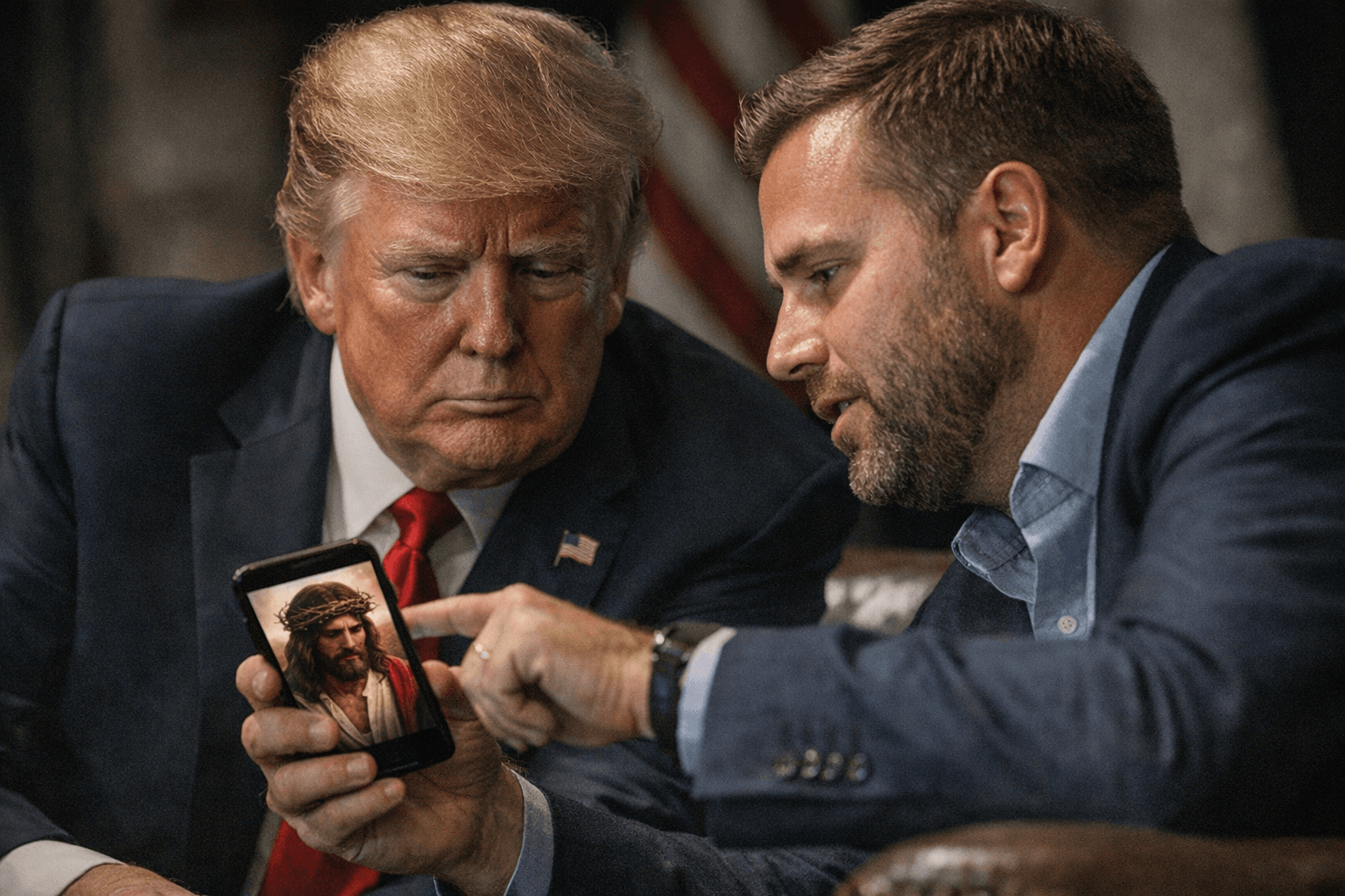 Trump discussed Jesus meme with Bill Pulte before posting it, sources say