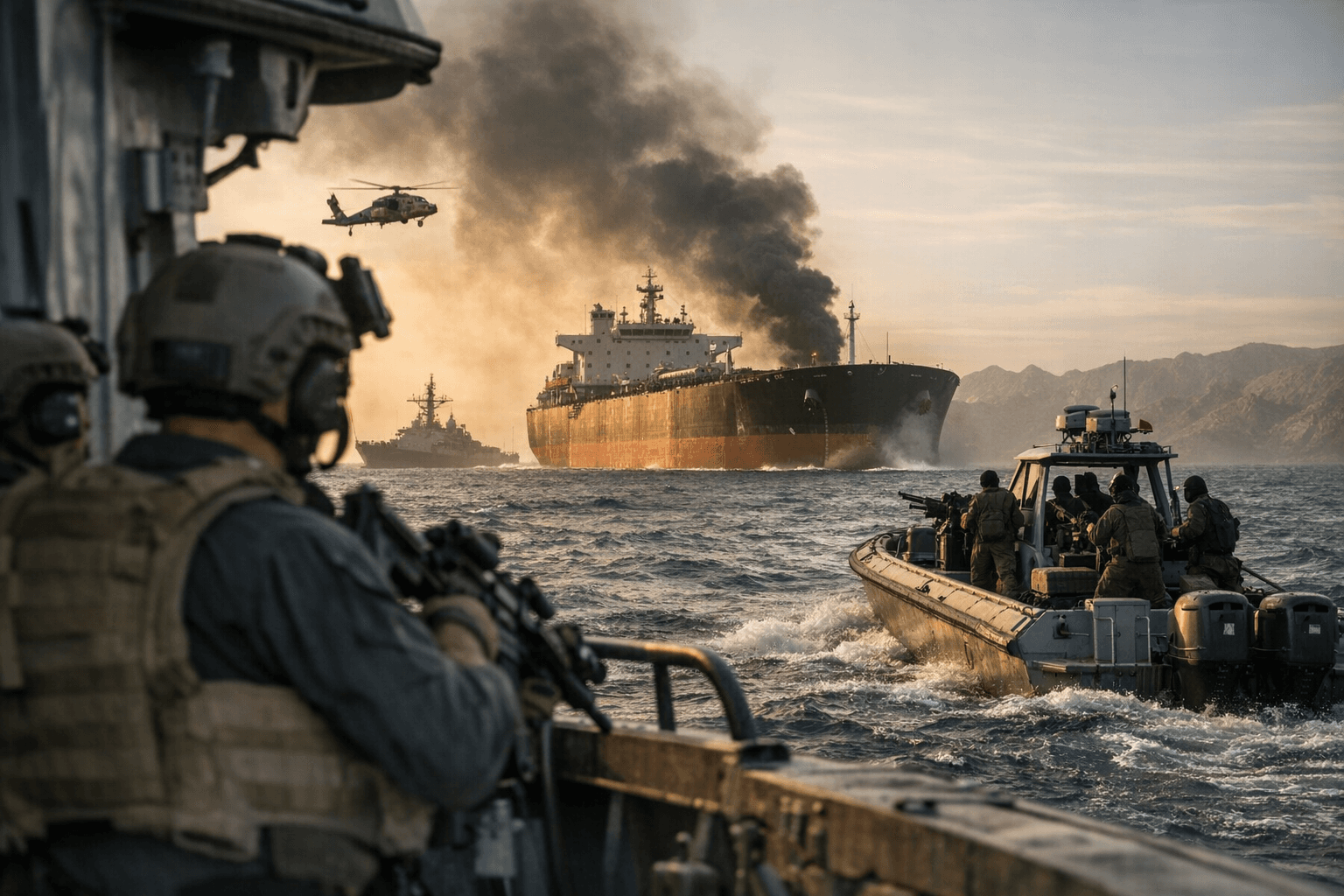 U.S. says Iran blockade fully implemented, halting sea trade through Hormuz