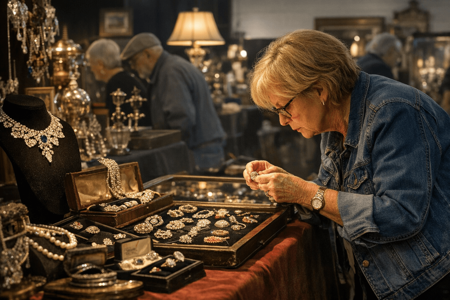 West Virginia’s Longest-Running Antiques Show Keeps Vintage Jewelry in Demand