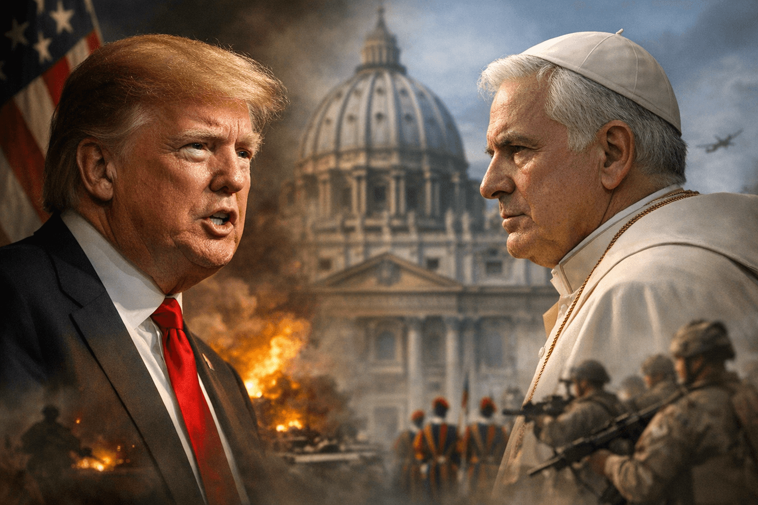 Trump-Pope Leo clash reignites Catholic debate over just war theory