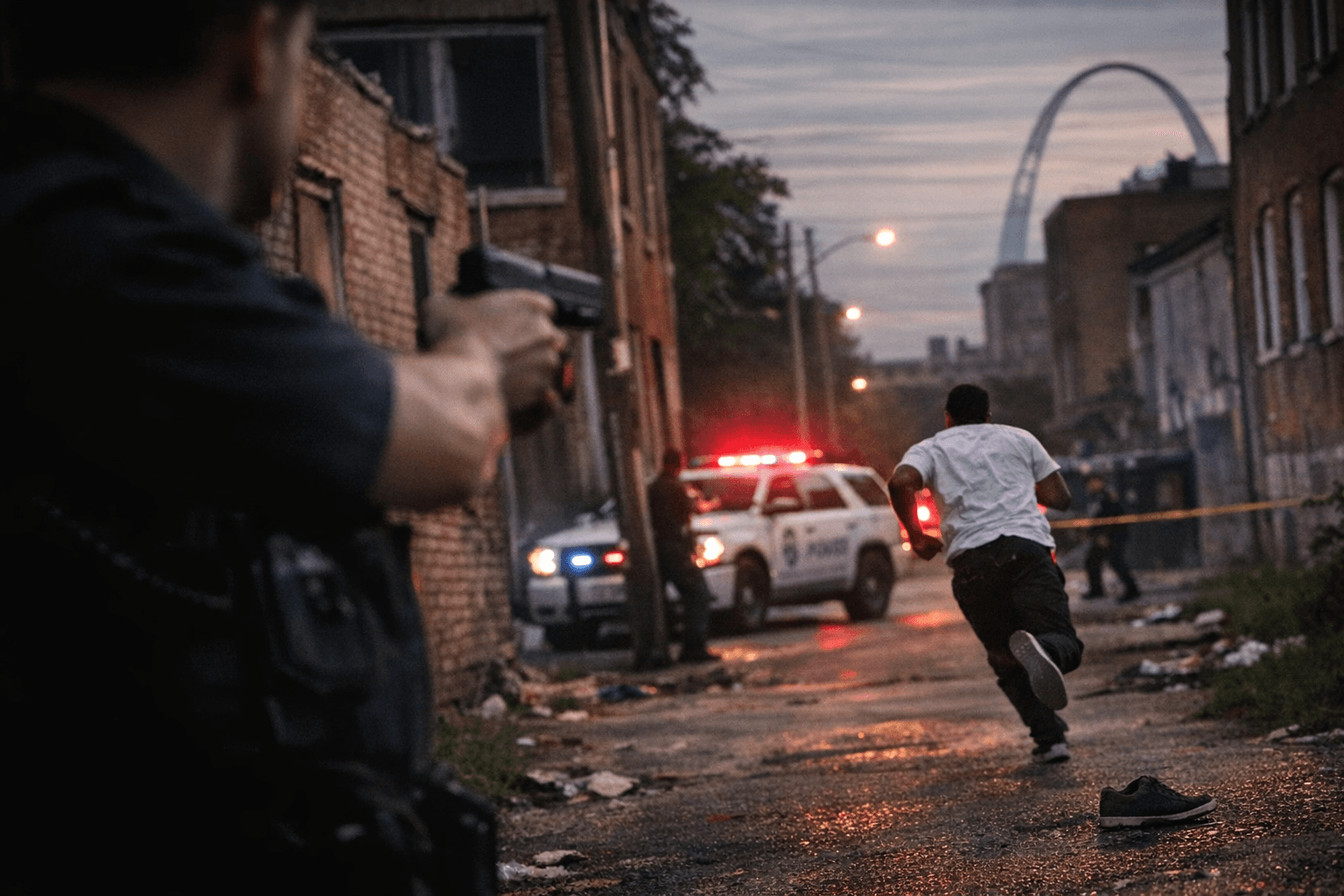 New video appears to contradict police account in St. Louis shooting