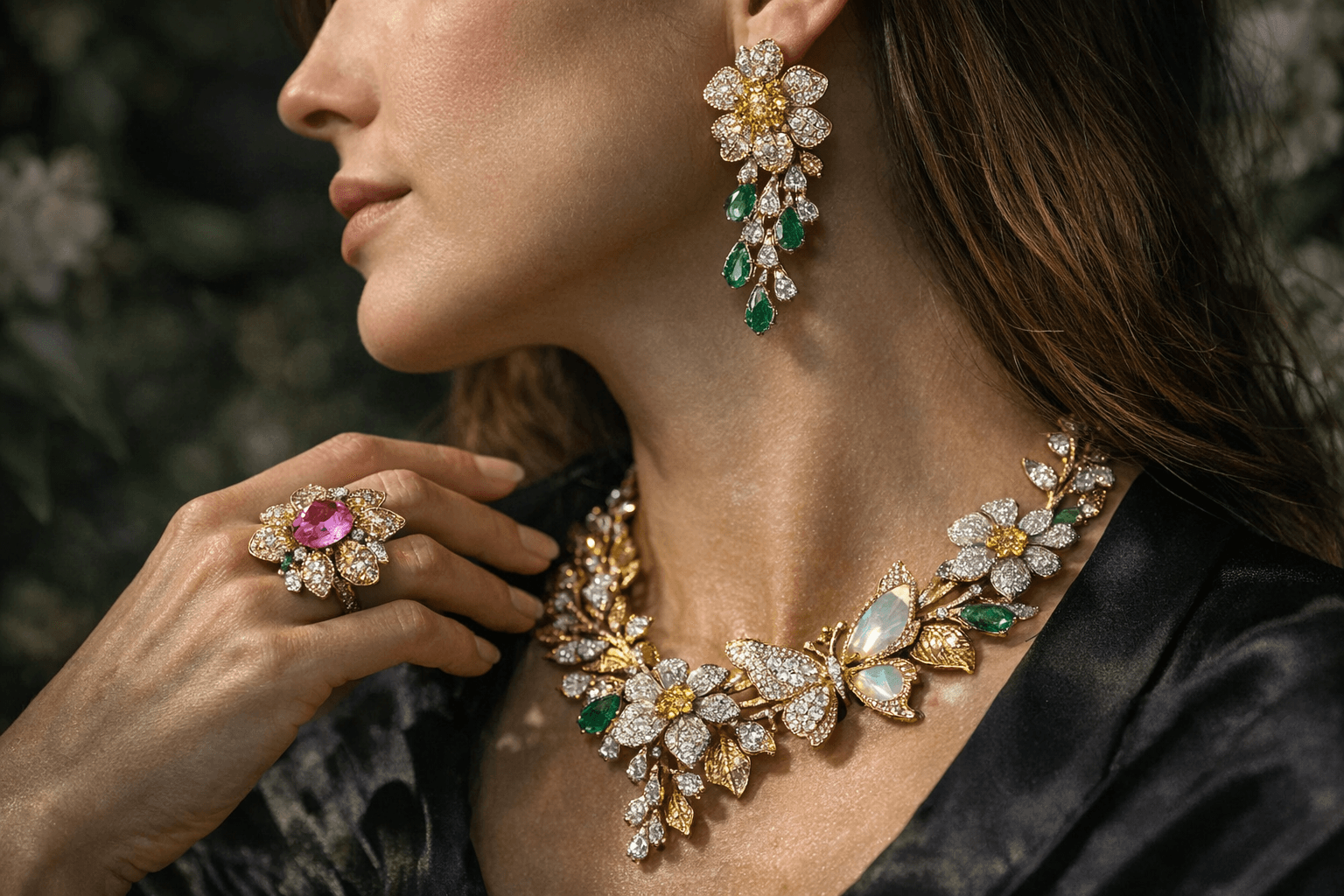 Tiffany Blue Book 2026 Hidden Garden blends gold, gems, and nature motifs