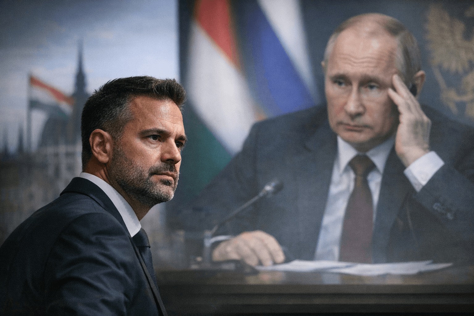 Magyar signals tougher line on Putin after Hungary election upset