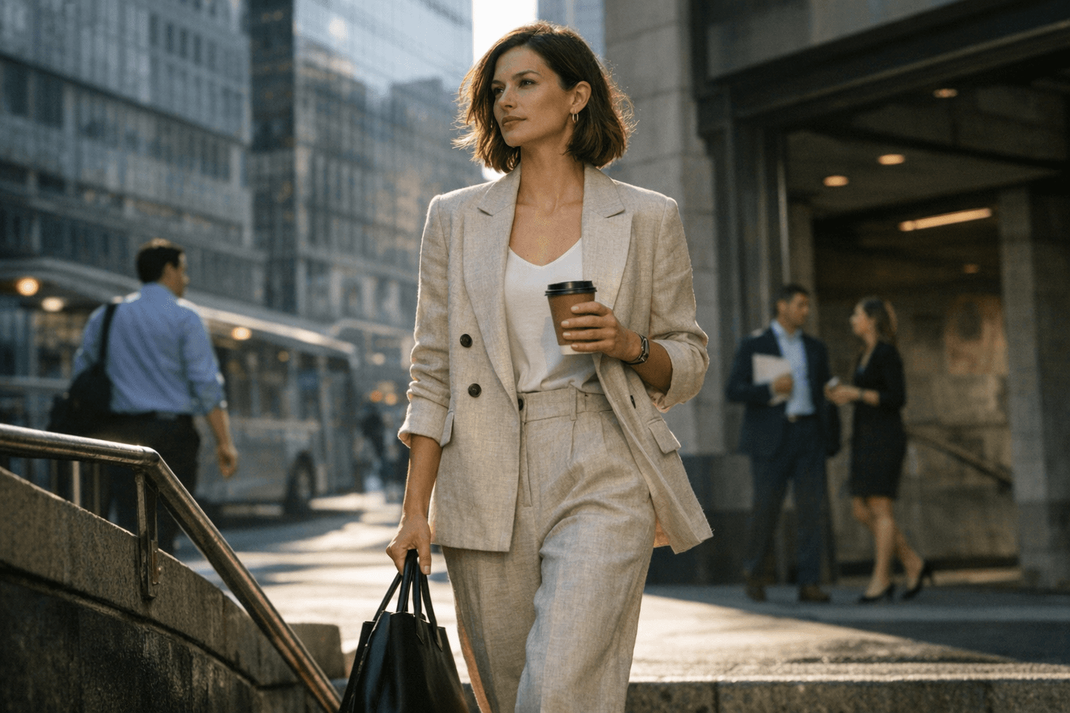 Zara Linen Co-Ord Makes Spring Workwear Feel Cooler and Polished