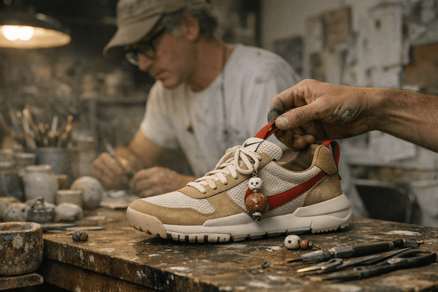 Tom Sachs and Nike turn NikeCraft shoes into collectible art objects