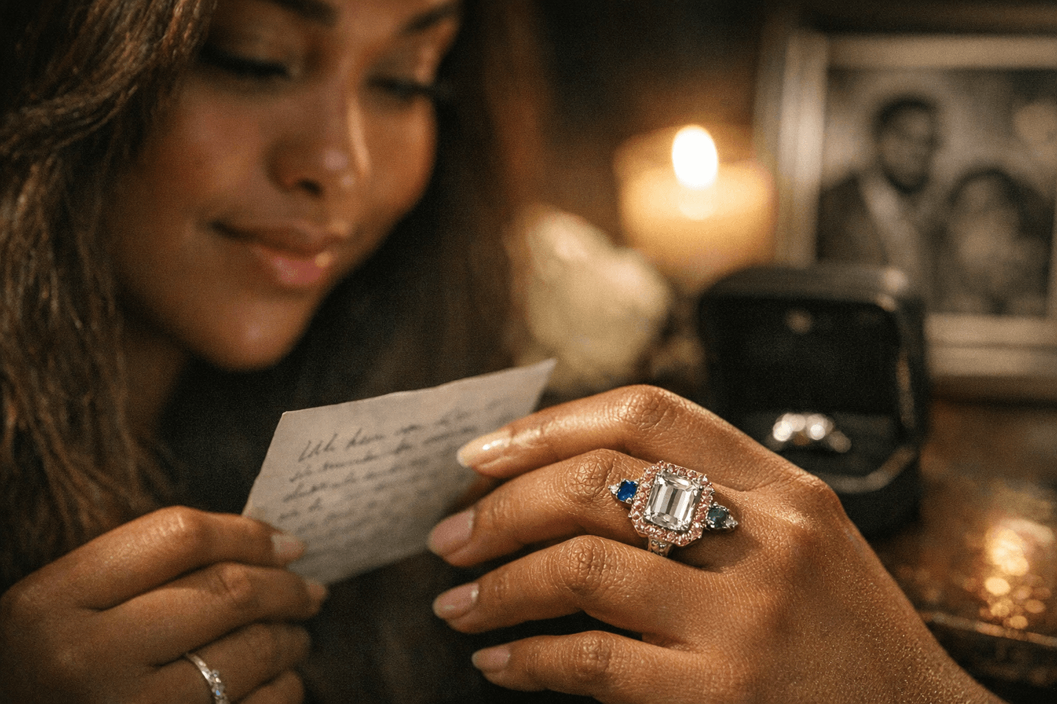 Jordyn Woods’s engagement ring reveals hidden symbolism, pink diamonds, and family tributes