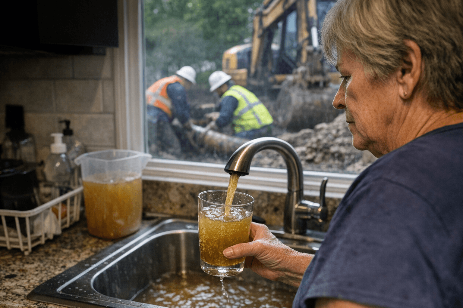 Bowie water main repairs done, residents told to flush lines, avoid hot water
