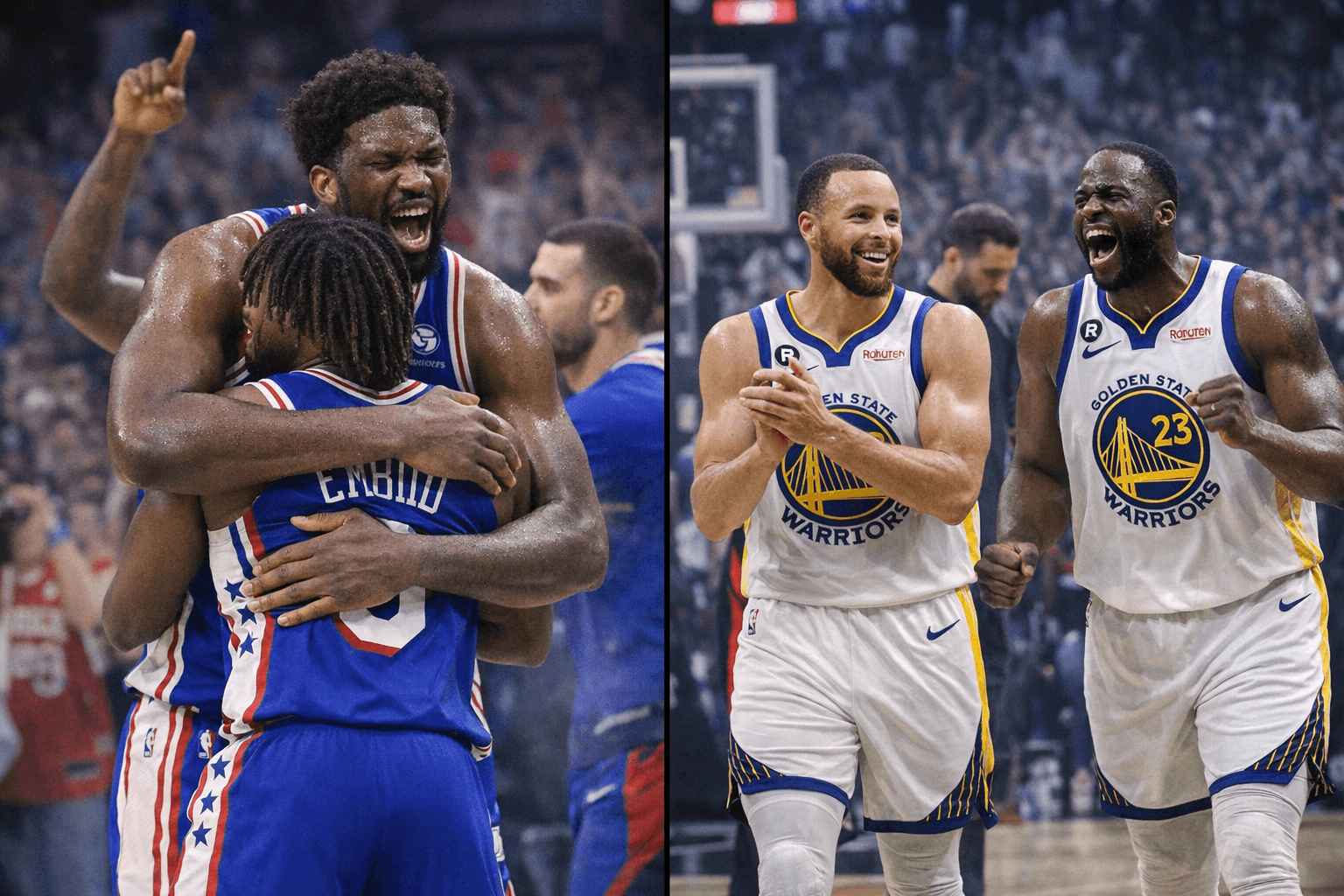 76ers, Warriors Advance as 2026 NBA Playoff Brackets Take Shape