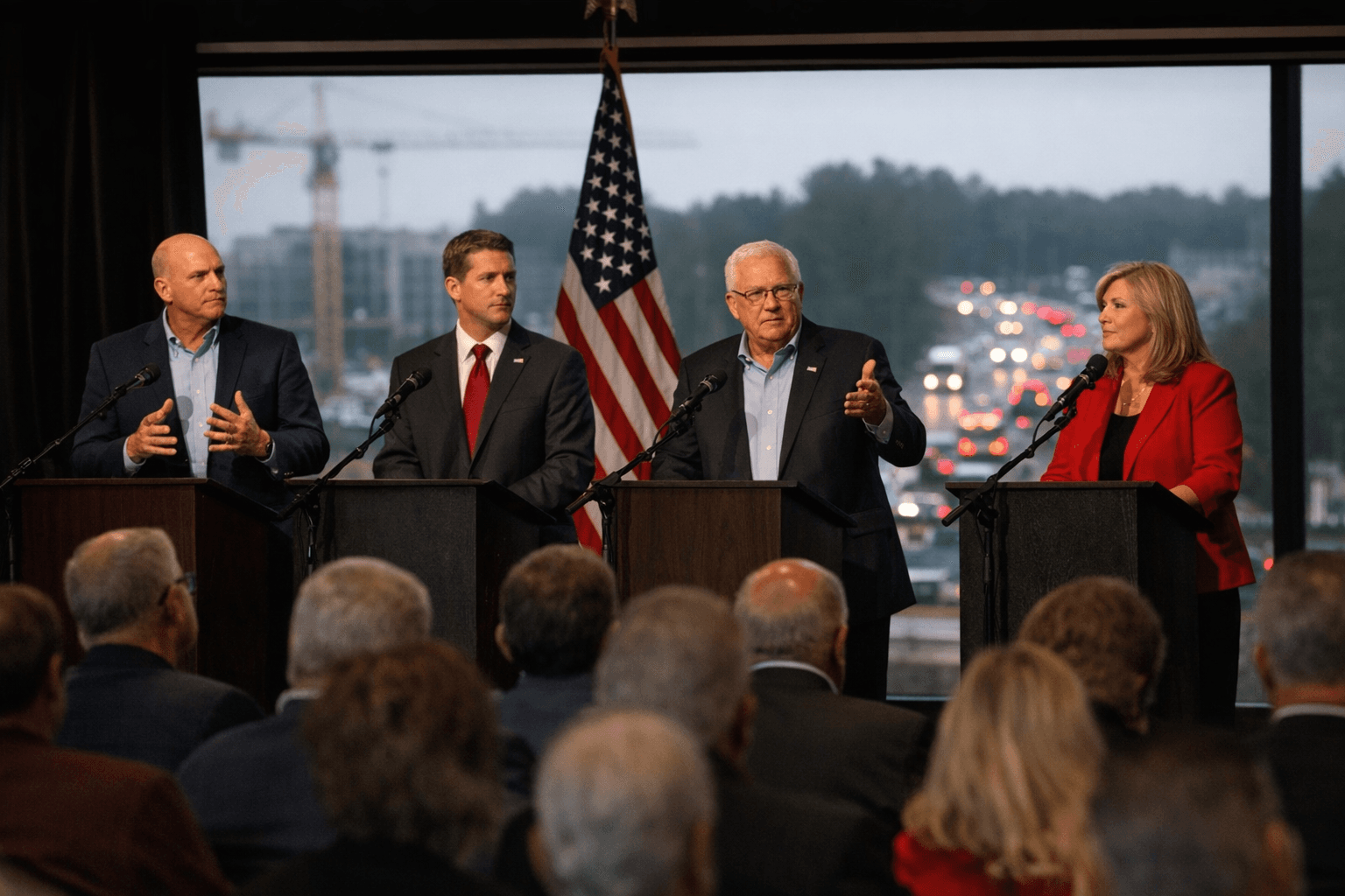 Four Republicans pitch growth, tax plans at Forsyth Senate forum
