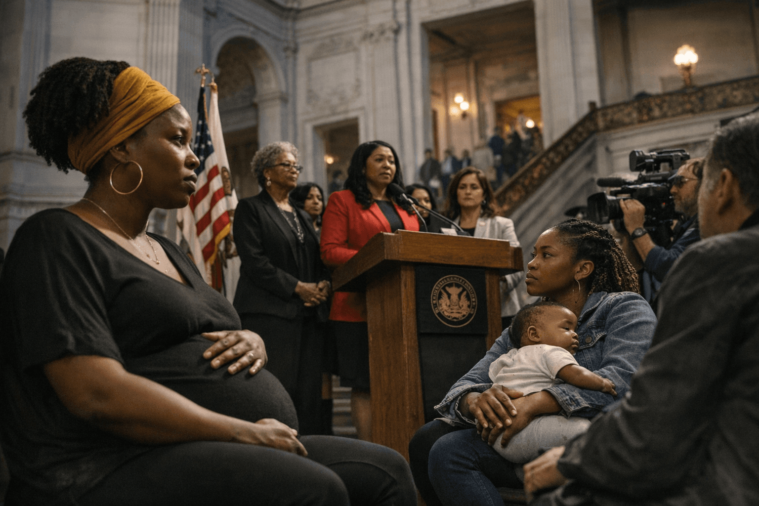 San Francisco leaders spotlight Black maternal health, push for budget action