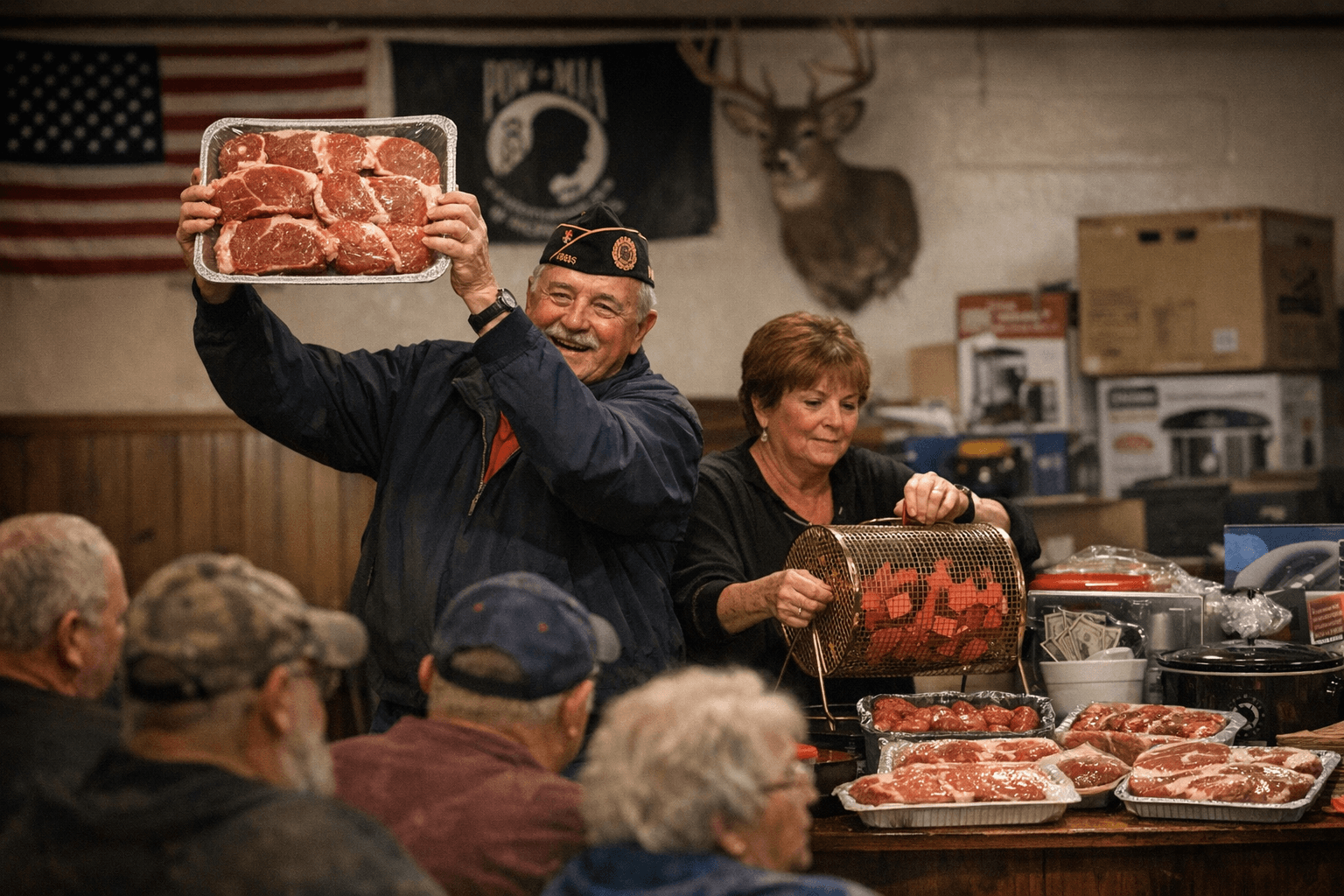 American Legion Reino Post 21 plans fourth annual meat raffle Saturday