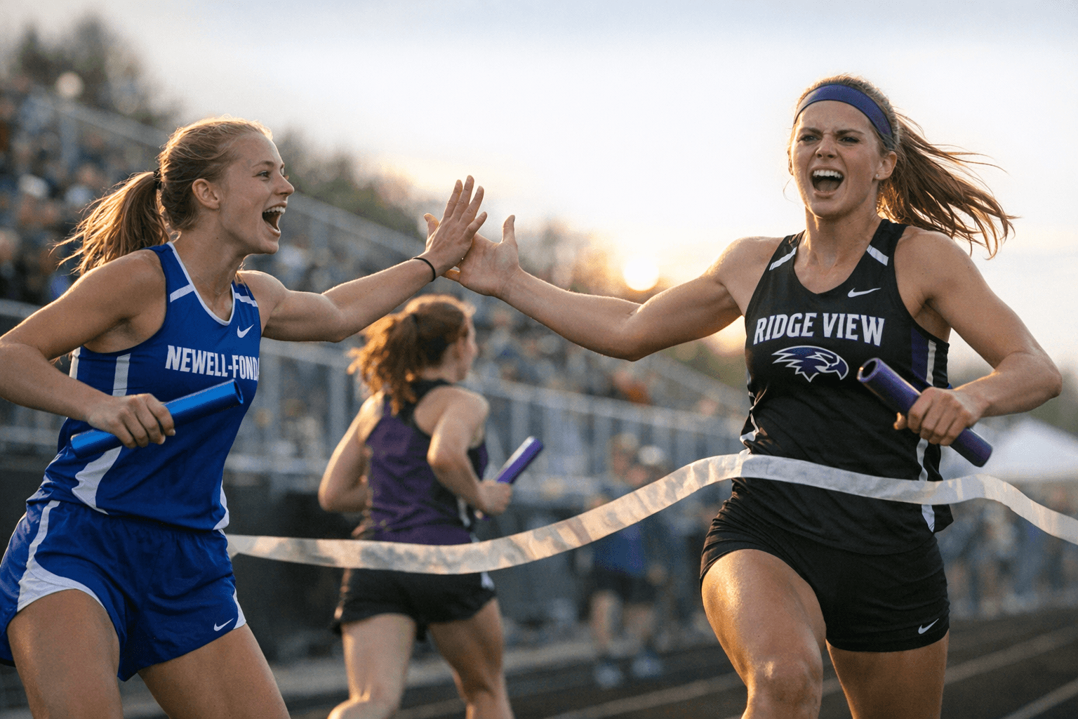 Newell-Fonda, Ridge View athletes earn wins at Kingsley-Pierson Relays