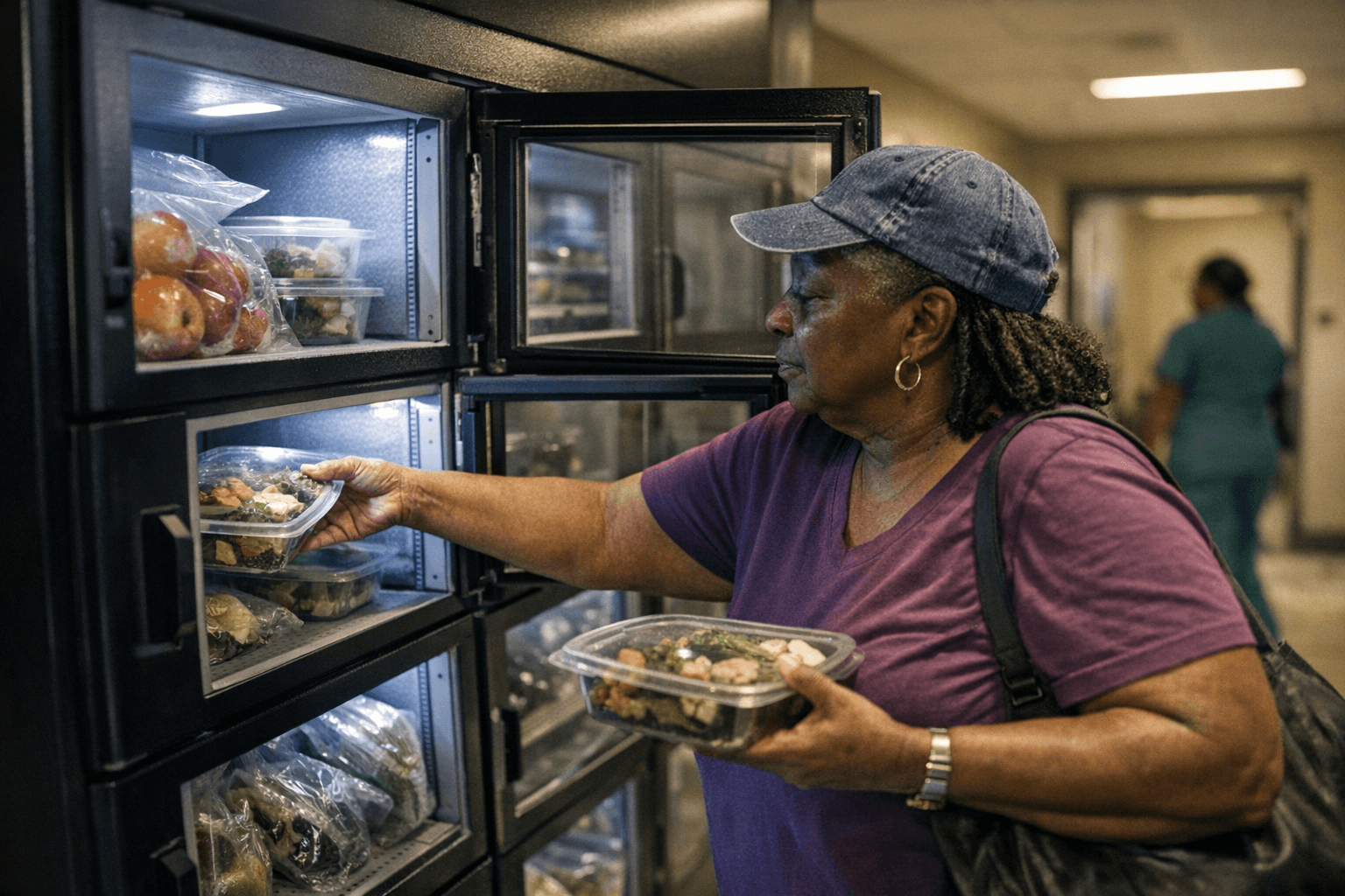 Harris Health adds food lockers to help diabetes patients access healthy meals
