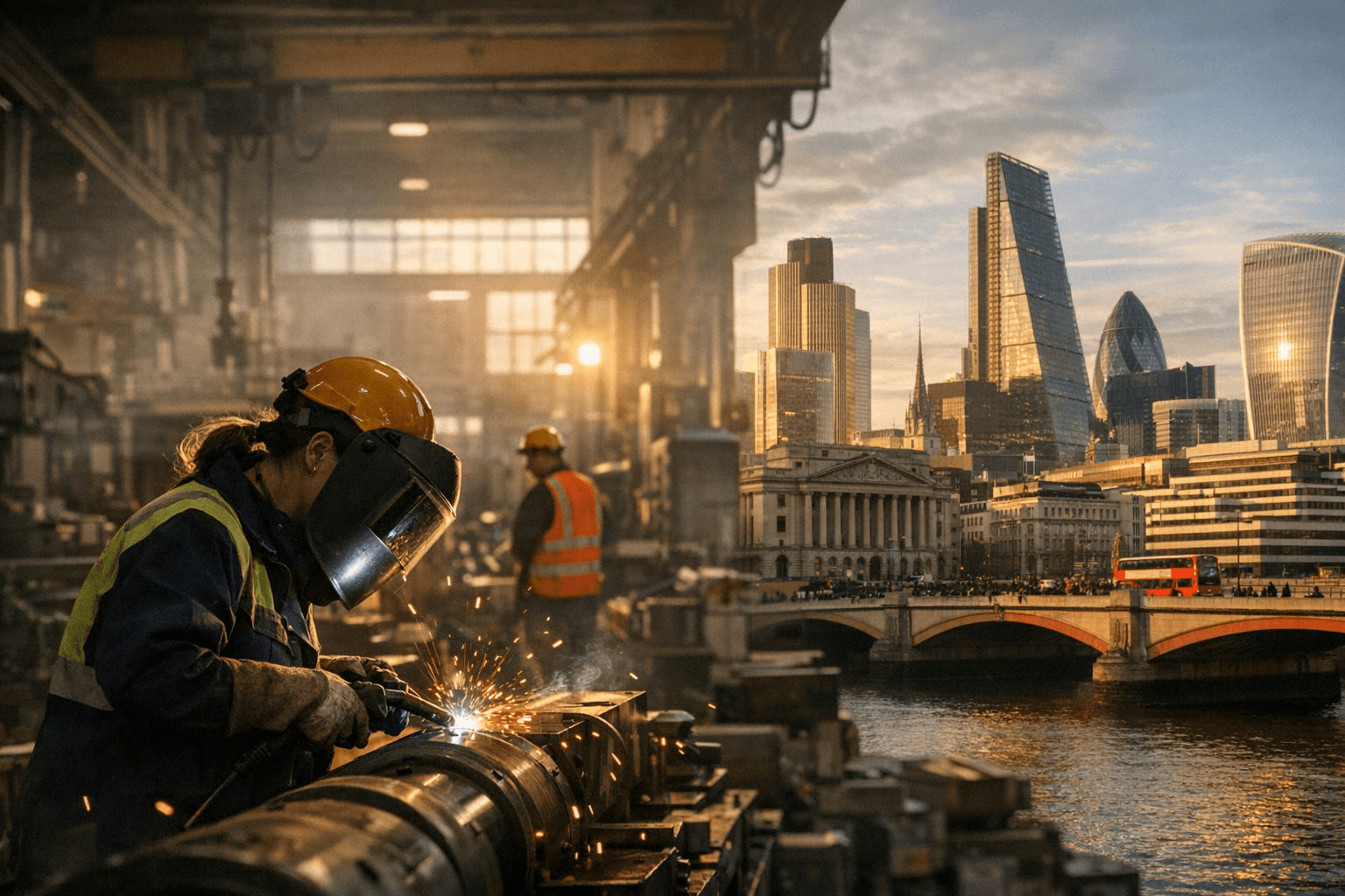 UK economy grows 0.5% in February as services and factories rebound