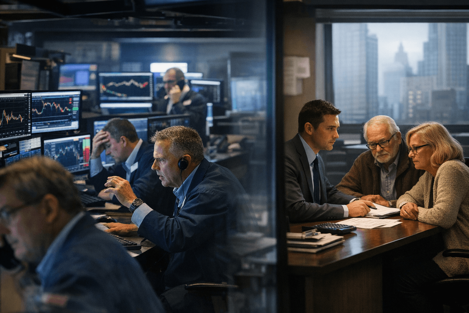 Wall Street banks post mixed results as loan demand and caution grow