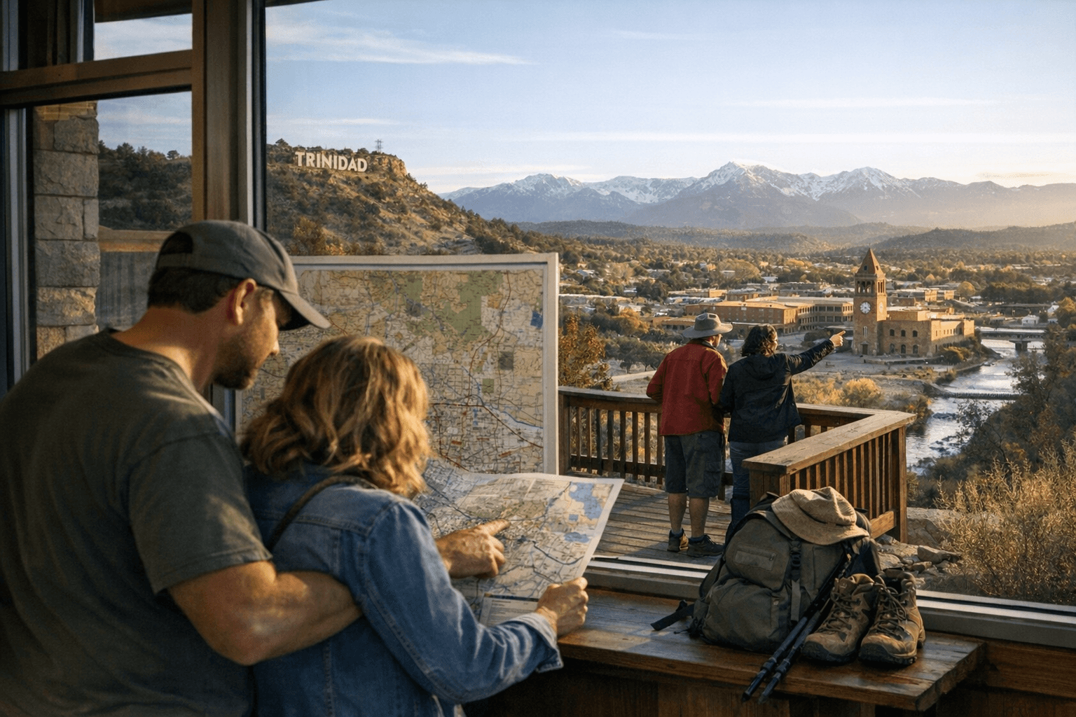 Trinidad Welcome Center guides visitors to parks, trails, and history