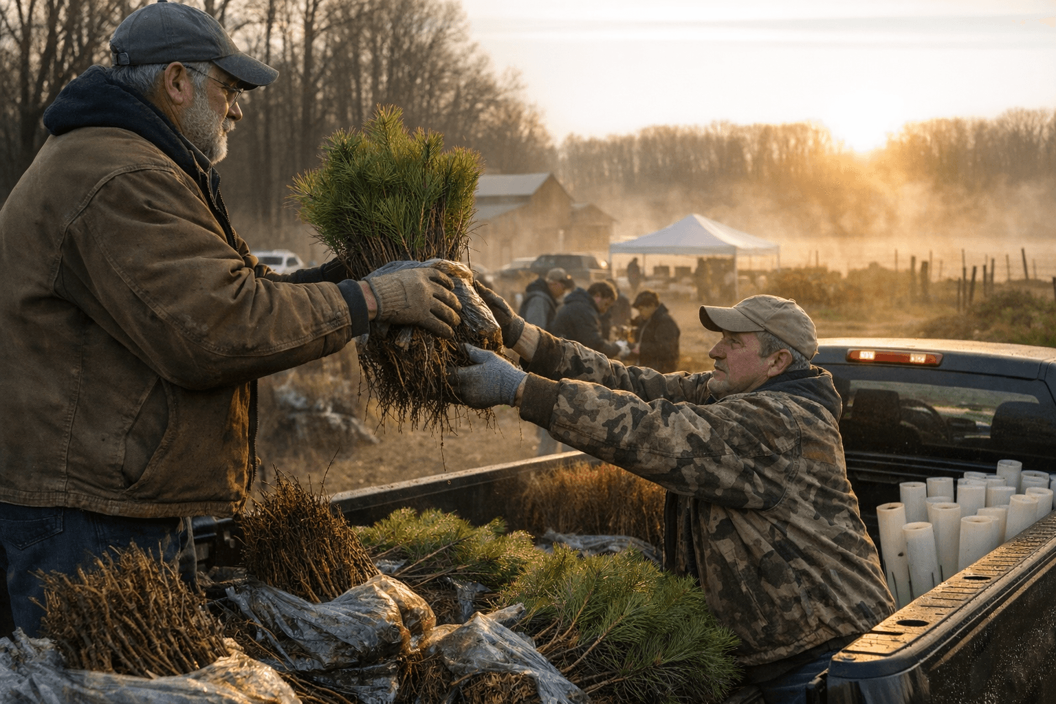 Holmes County tree sale delivers more than 16,000 seedlings