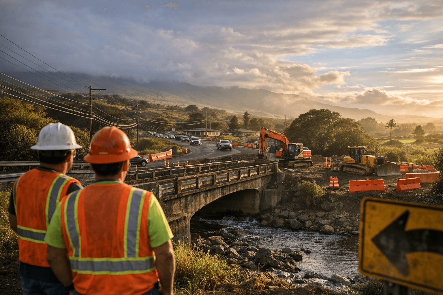 Waimea bridge replacement, roundabout project moves forward with $21.7 million contract