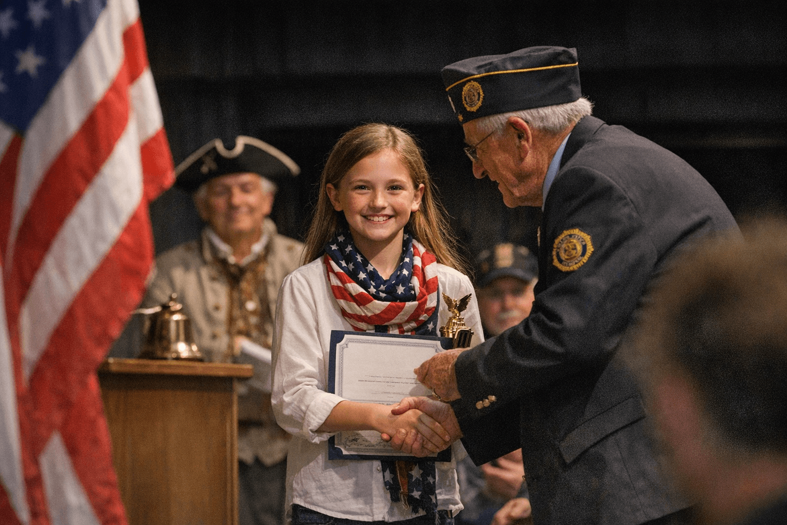 Jamestown fifth grader Monroe Maus wins American Legion essay honor
