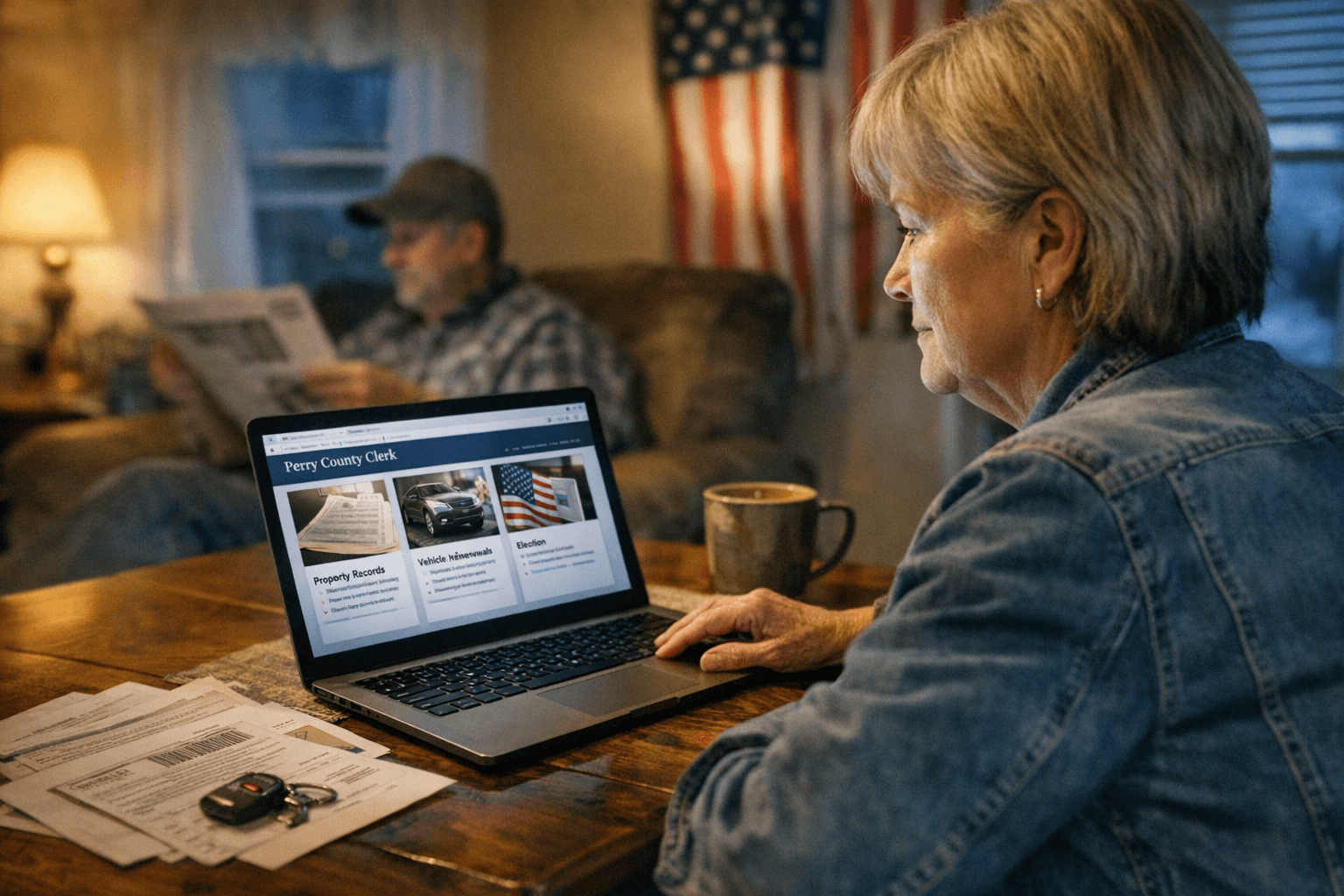 Perry County Clerk website streamlines records, renewals and election information