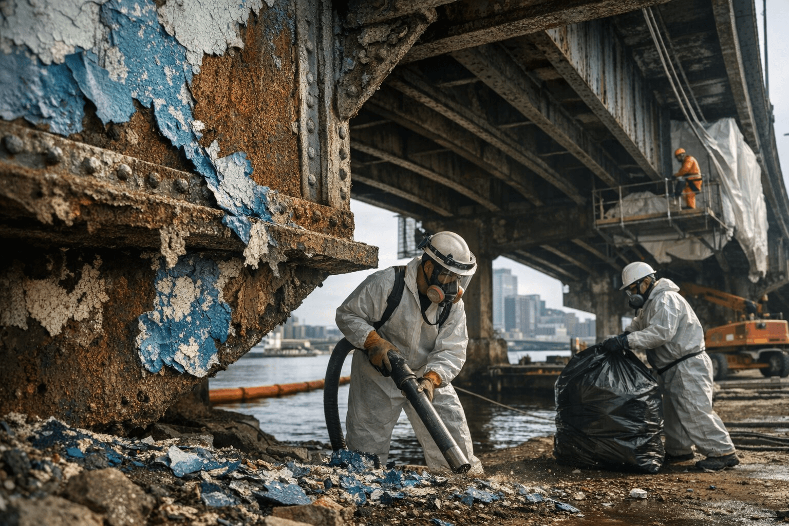 Baltimore lead-paint bridge cleanup could take years, state says