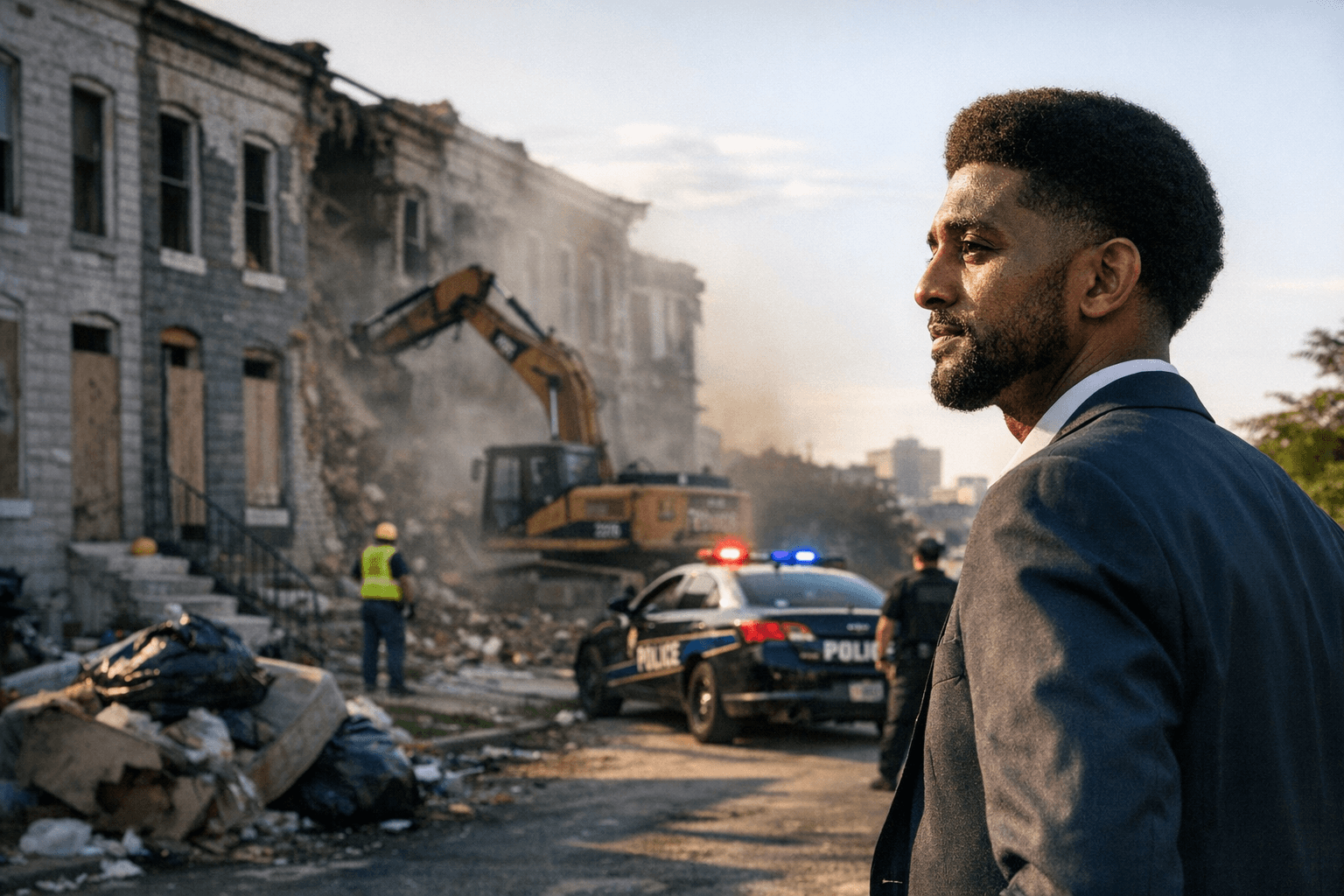 Scott touts state wins for Baltimore vacants, redevelopment, public safety