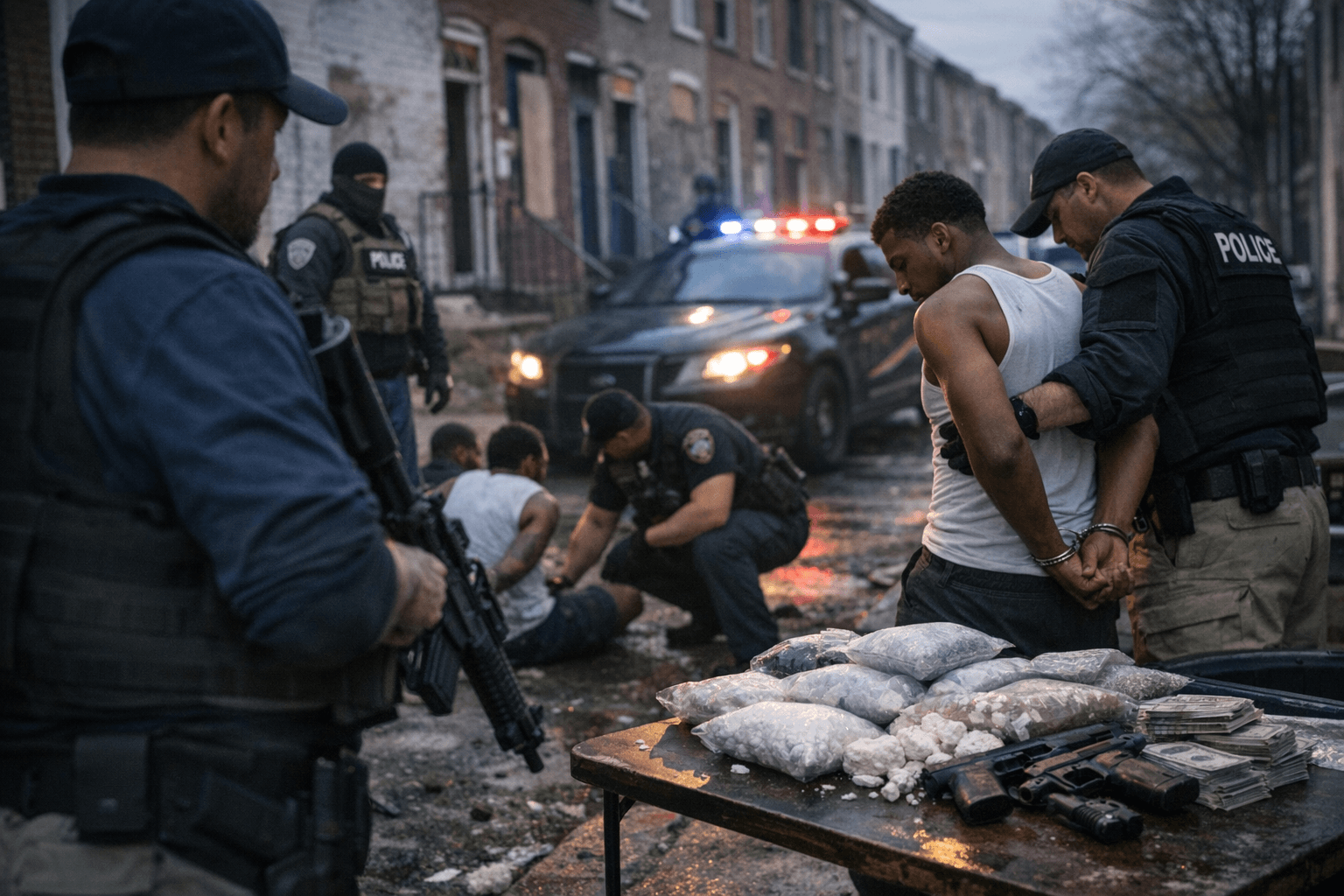 Five charged in North Baltimore drug trafficking bust, ATF says