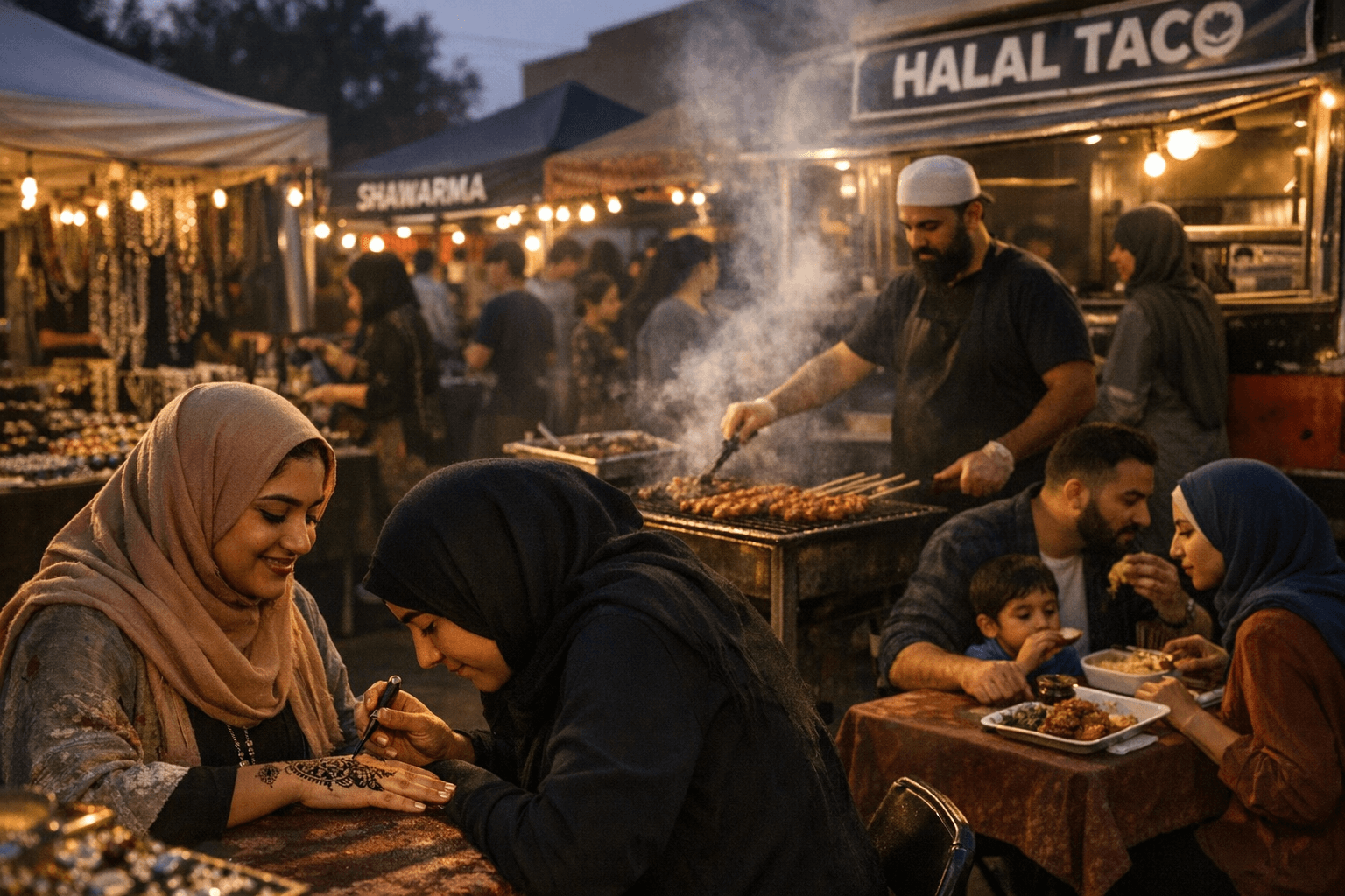 Crescent Bazaar brings halal food, henna and vendors to Fresno Saturday