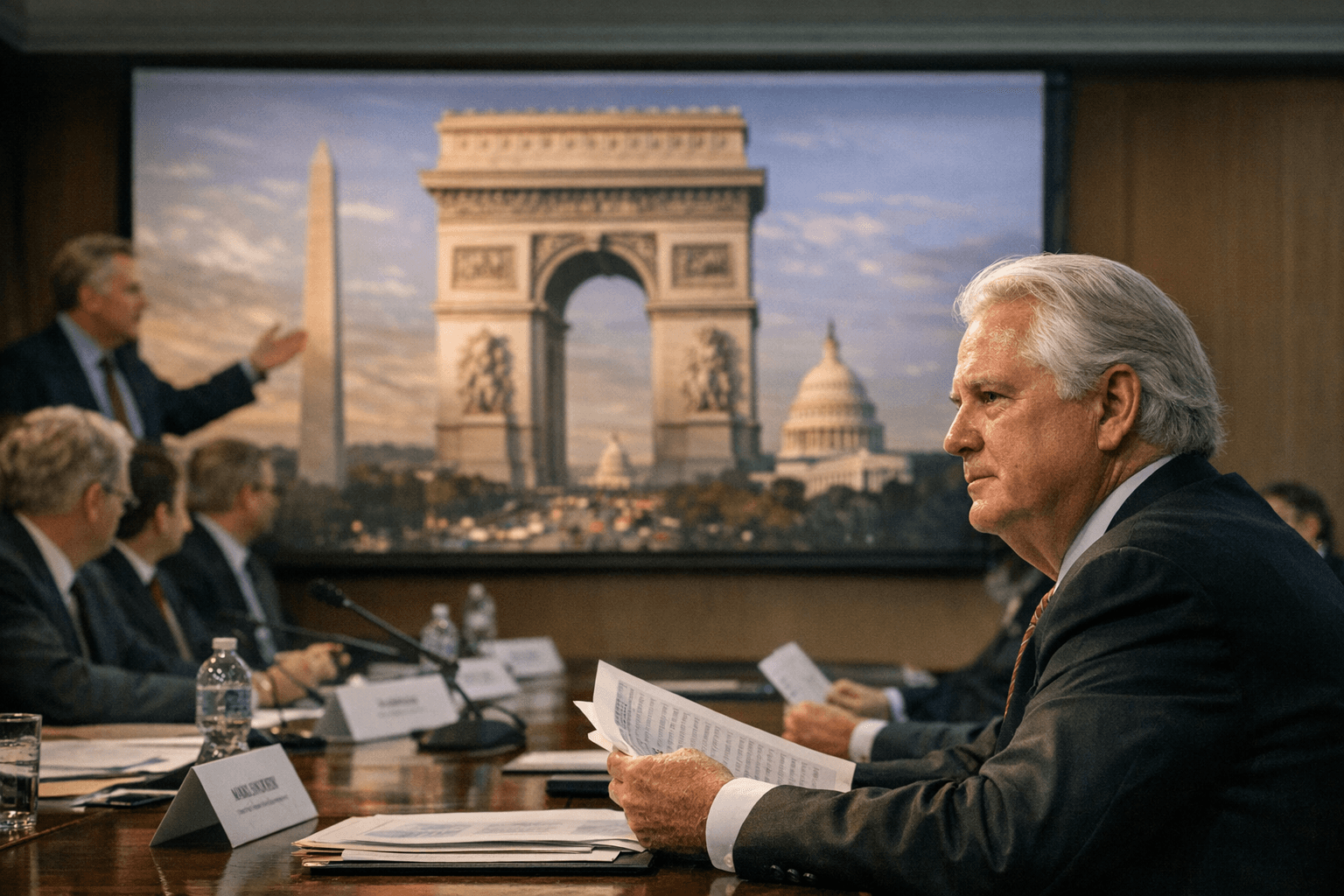 Cook’s panel to review Trump’s arch proposal, as he seeks two more