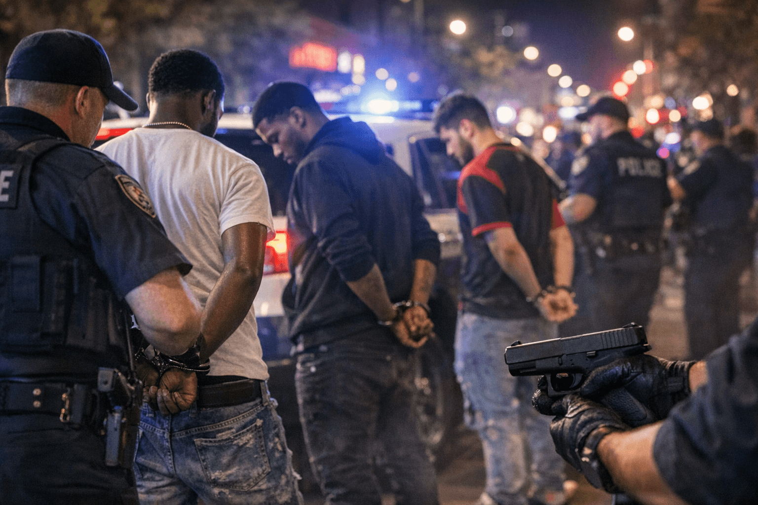 Four arrested on concealed-gun charges in downtown Raleigh weekend sweep