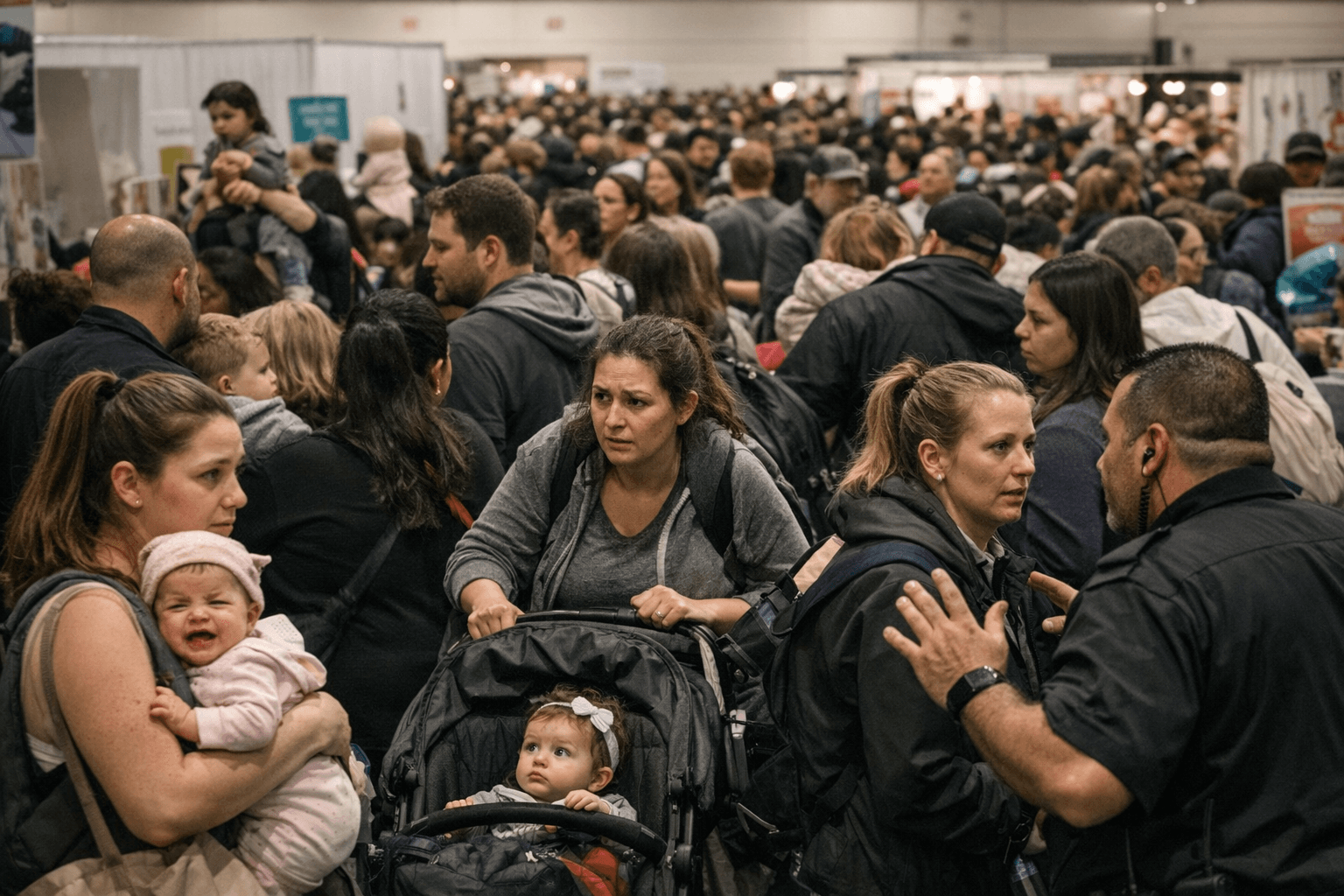Toronto Spring Baby Show Draws Overcrowding Complaints, Safety Concerns