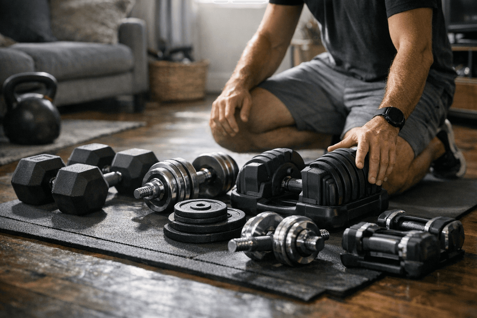 איך לבחור משקולות לבית: השוואה בין 5 סוגים נפוצים