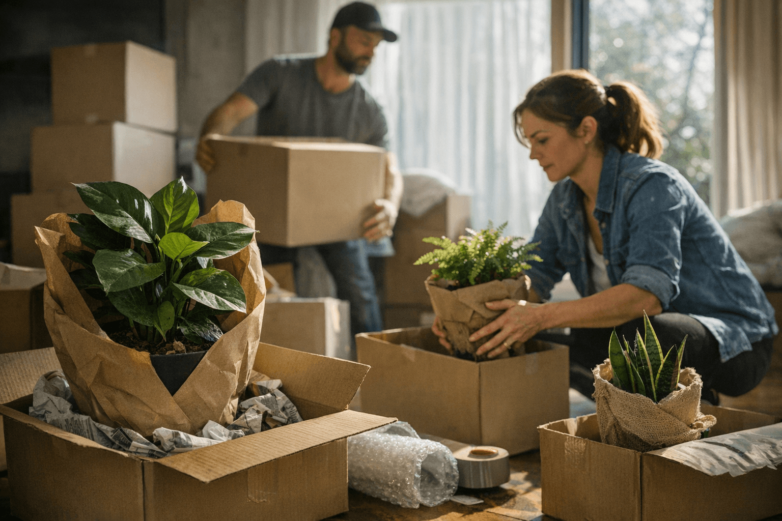 העברת צמחים לבית חדש: 7 טיפים למניעת נזקים