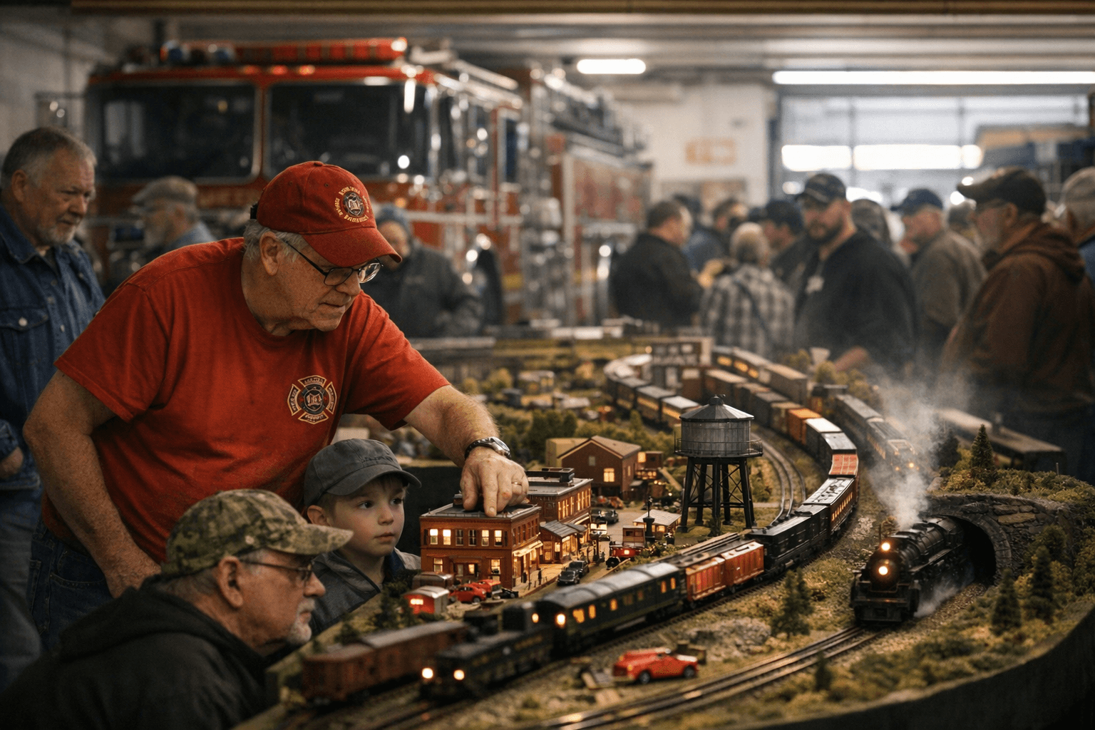 Hawley Fire Department model train show draws regional crowds, raises funds