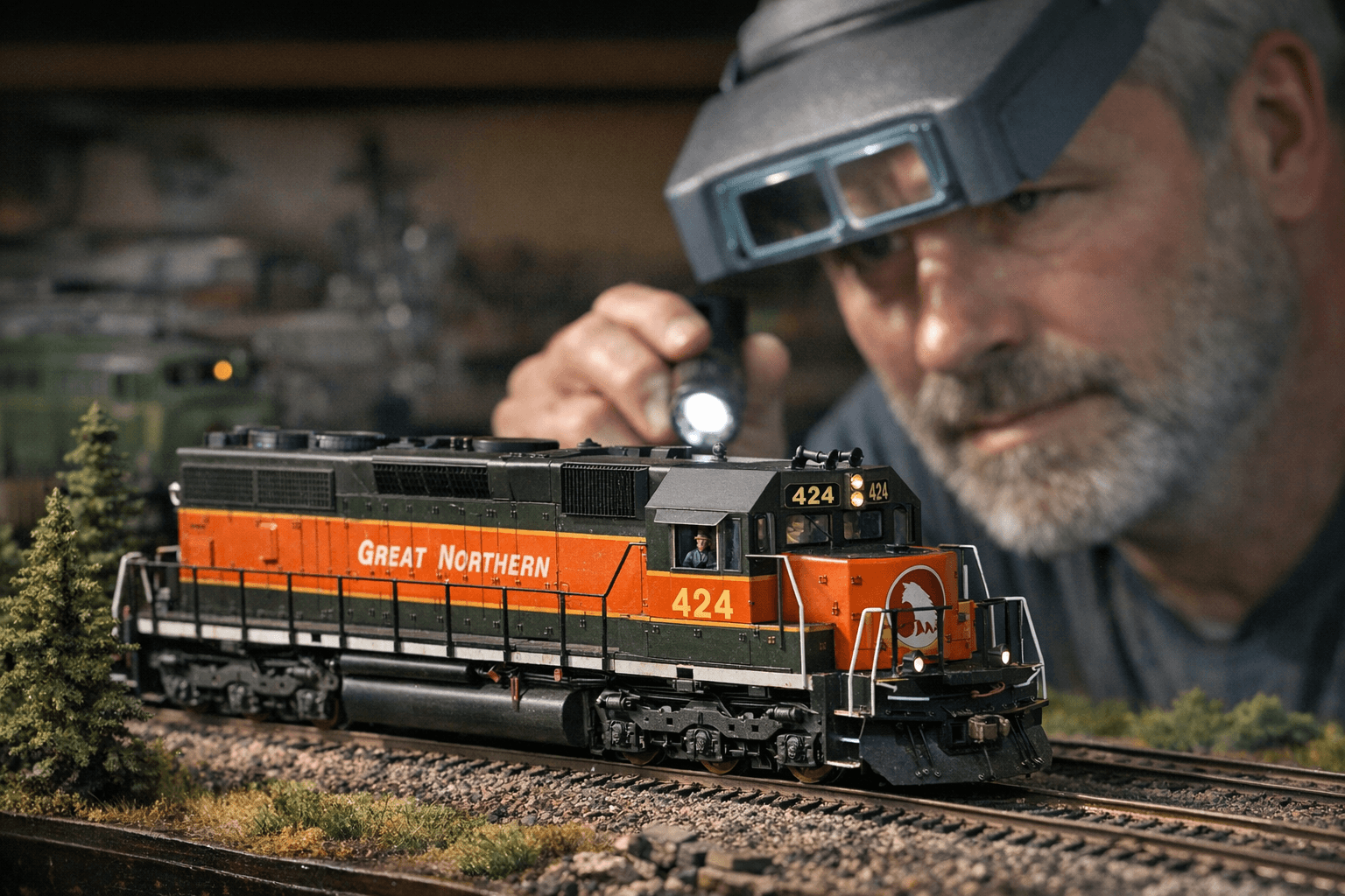 Broadway Limited Imports SD45 review highlights Great Northern prototype details