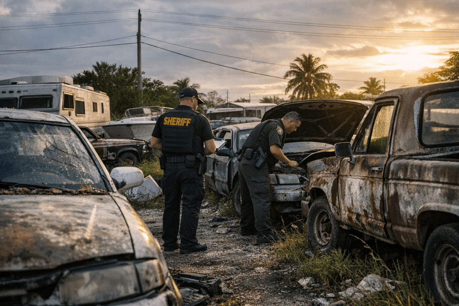 Monroe County targets abandoned vehicles on Stock Island before May crackdown
