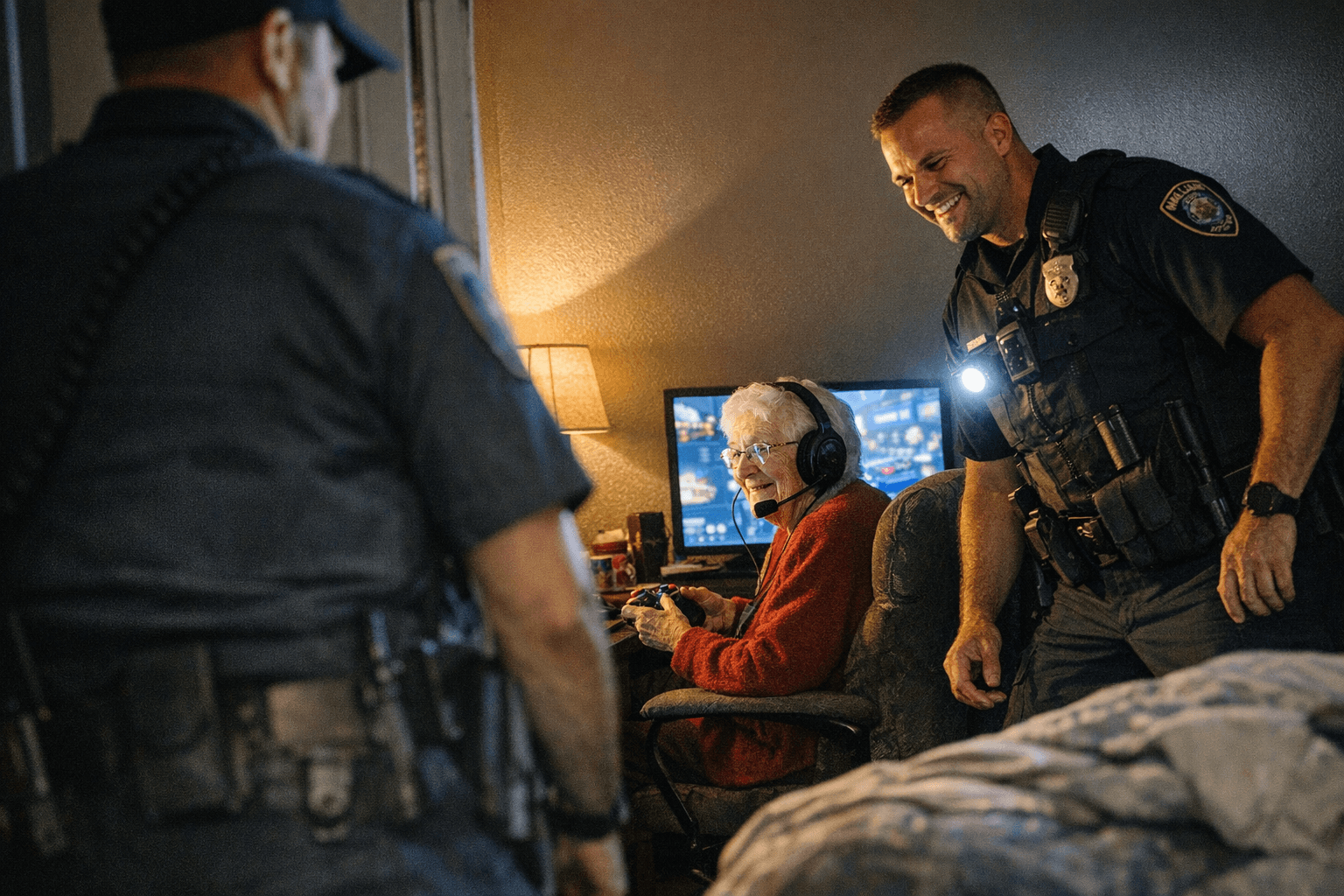 Police find 91-year-old gamer safe, chasing high score during welfare check