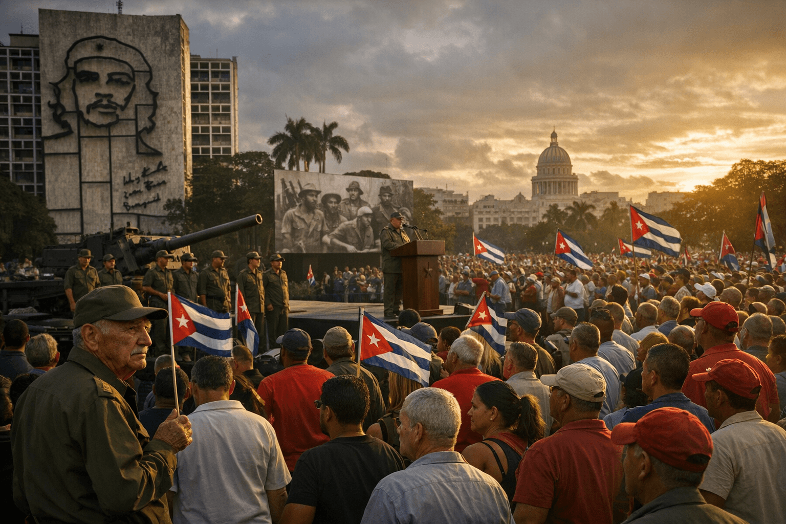 Havana crowds gather for Playa Girón commemoration as anniversary begins