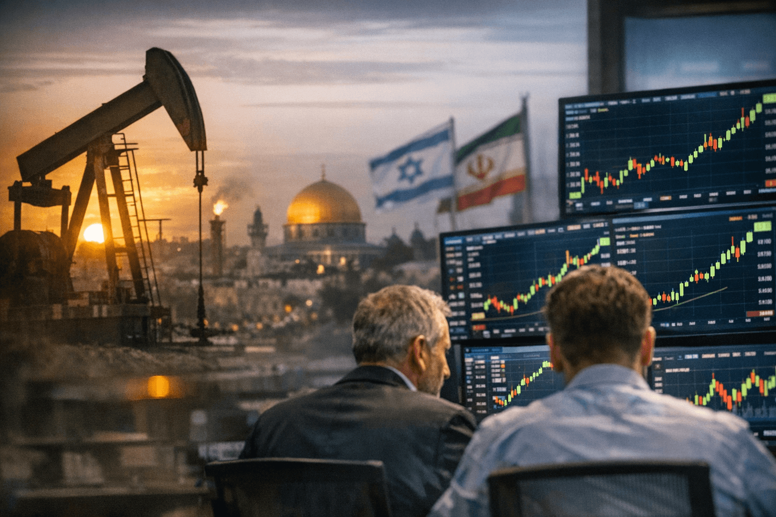 Stocks Rally, Oil Prices Stabilize on Hopes for Middle East Peace