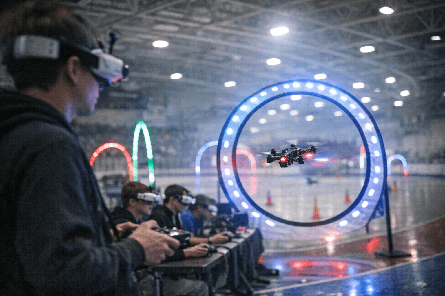 Ice Storm Drone Racing returns to Milwaukee’s Pettit in April 2026