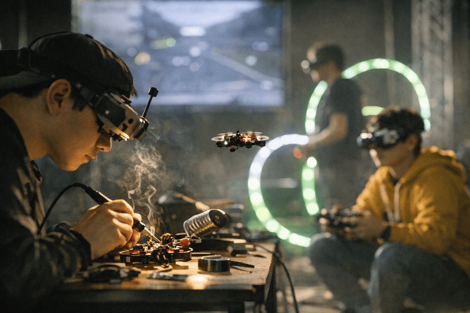 Ucom boosts teen FPV drone training with hands-on class, contest