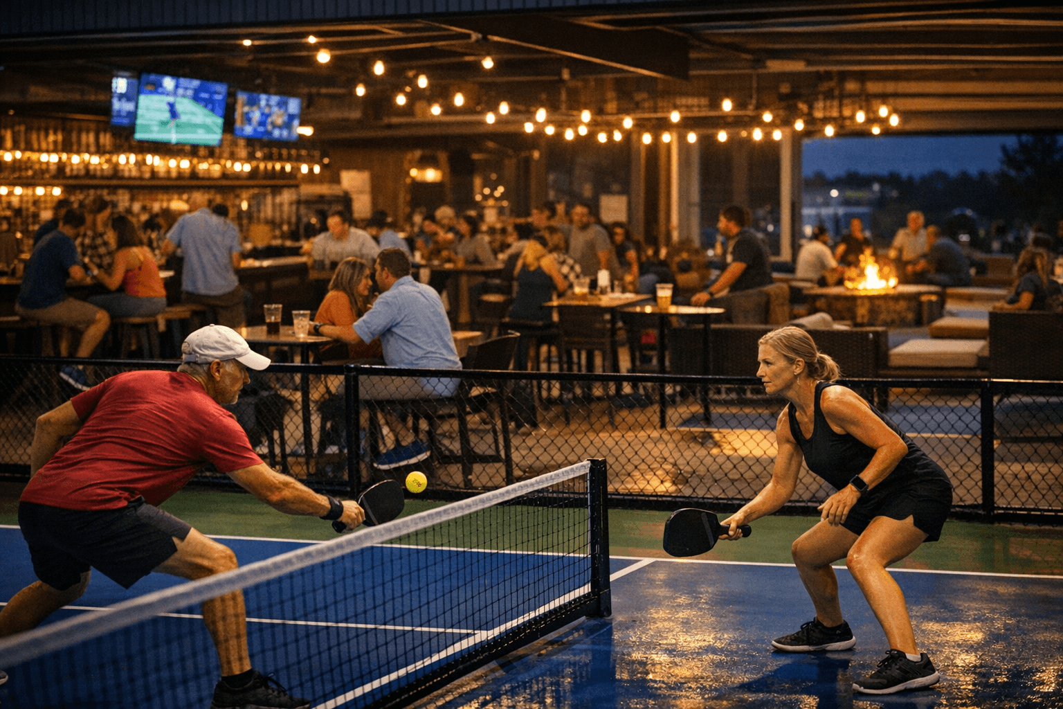 Southaven’s Bangers Pickleball blends courts, dining, and social spaces