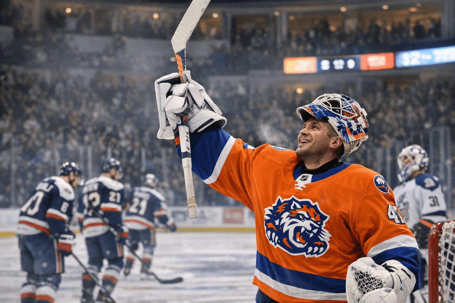 Varlamov shines in first AHL win since 2010, Bridgeport tops Hartford