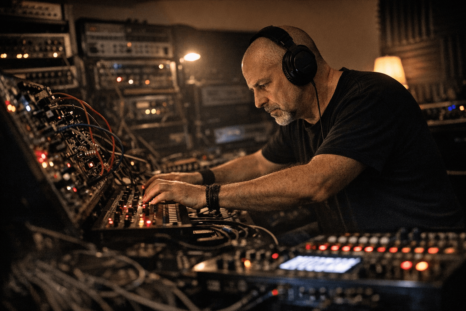 Steve Stoll’s polyphony maps hardware-heavy minimal techno process