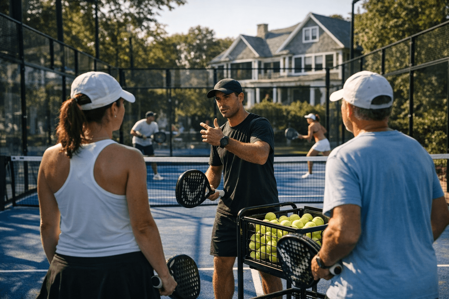 M3 Padel Academy brings structured training to Brisas East Hampton this summer