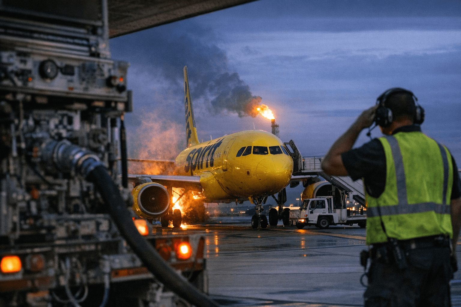Spirit Airlines Faces Possible Liquidation as Fuel Costs Surge