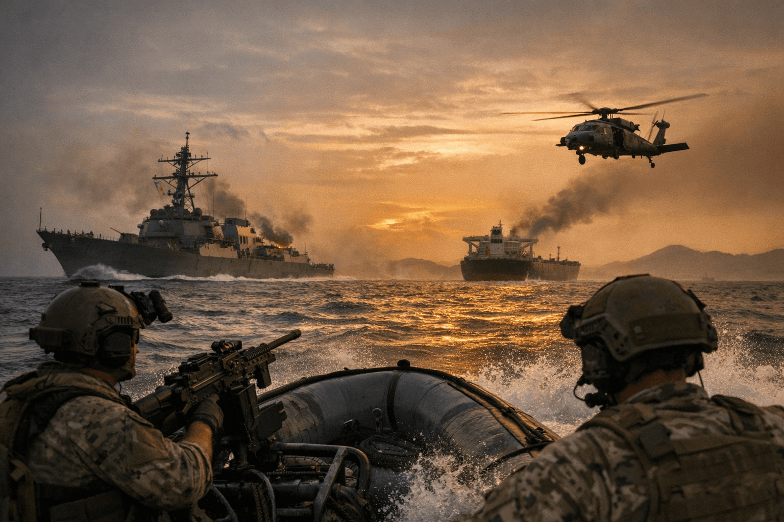 Hegseth says U.S. ready to escalate Iran blockade into combat operations