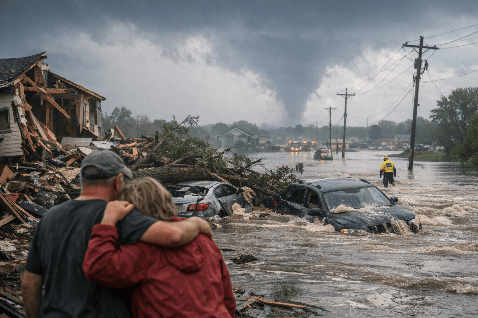 Midwest battered by third day of storms, flooding, tornado damage
