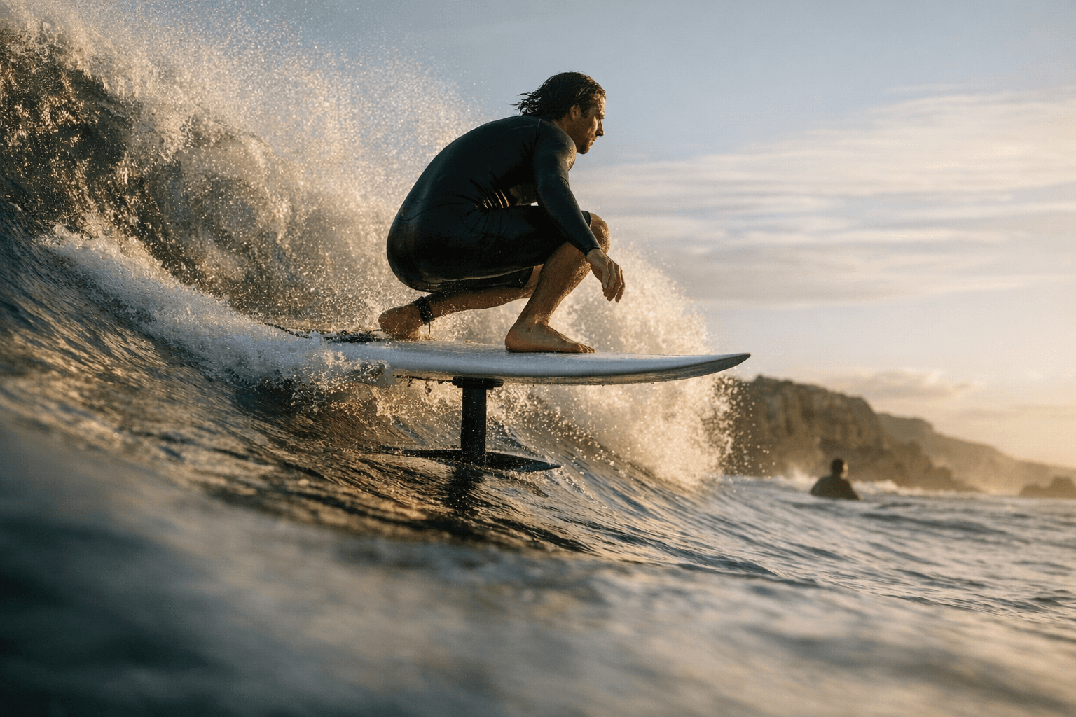 DIY foil assist aims for near-invisible surf performance in waves