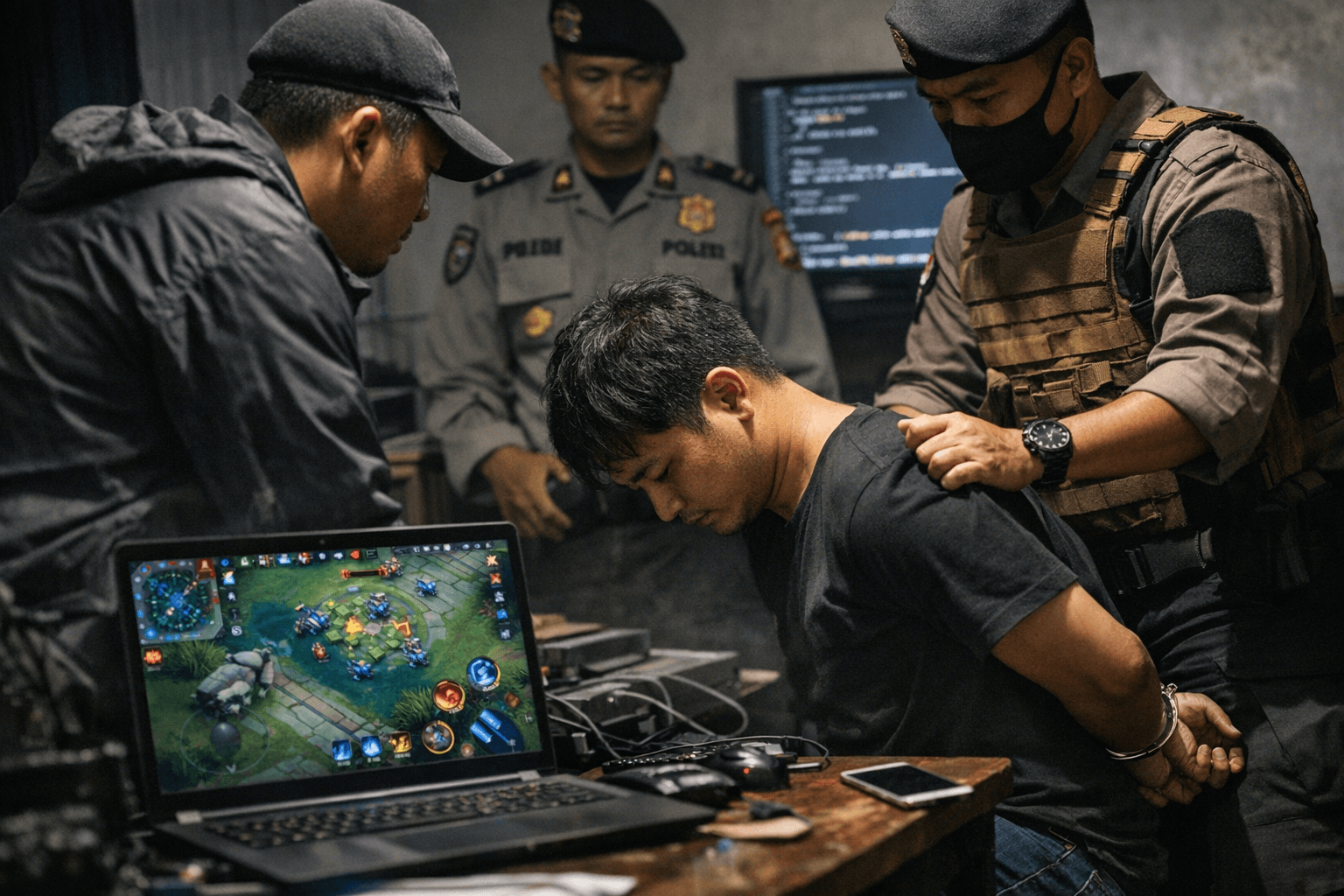 Indonesian police arrest Mobile Legends cheat developer in cybercrime bust